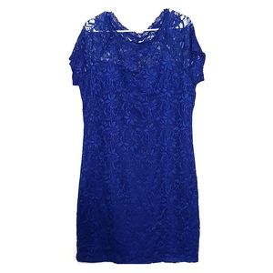 Blue Lace Dress